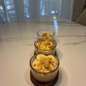 Εύκολο πρωτεϊνικό banoffee