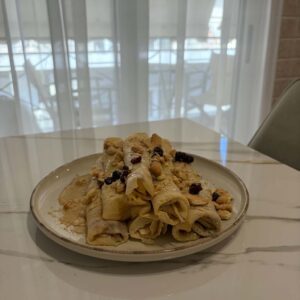 Φύλλο για κρέπες μόνο με 3 υλικά & μόνο 60kcal
