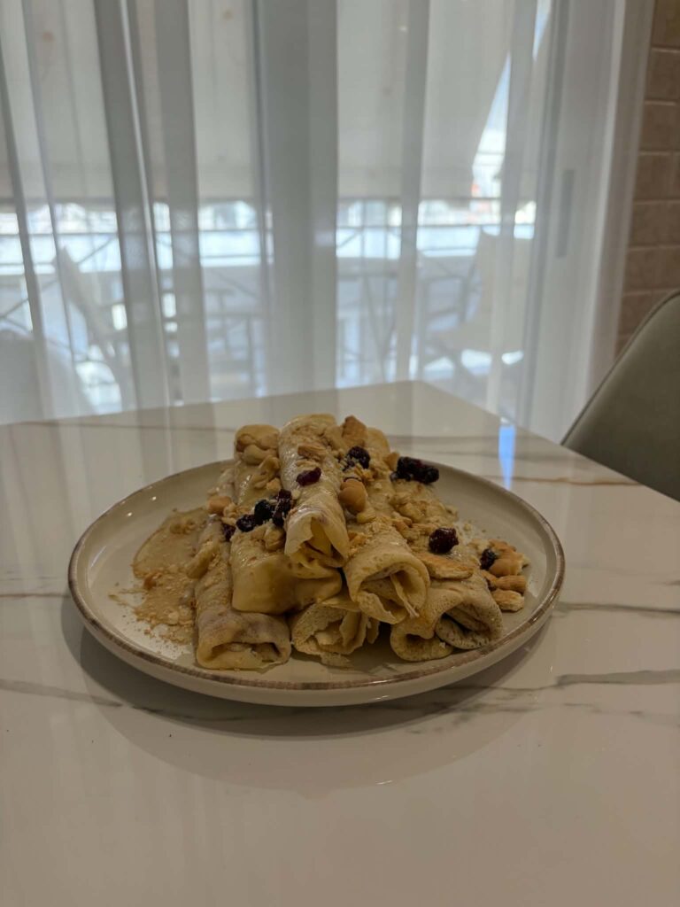 Φύλλο για κρέπες μόνο με 3 υλικά & μόνο 60kcal